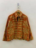 Handmade Velvet Suzani Embroidered Coat | Cropped Boho Ethnic Jacket Bohozani