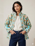 Handmade Velvet Suzani Embroidered Jacket Bohozani