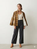 Velvet Suzani Jacket – Hand-Embroidered Boho Ethnic Kimono Outerwear Bohozani
